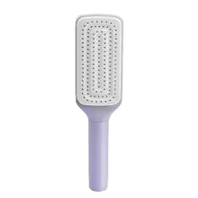 brosse a cheveux rétractable autonettoyante